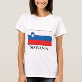 T-shirt Drapeau Slovénie (Devant)
