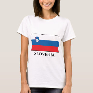 T-shirt Drapeau Slovénie