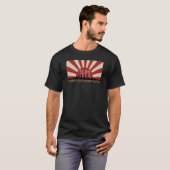 T-shirt Drapeau soleil levant Nagato (Devant entier)