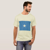 T-shirt drapeau somalien (Devant entier)