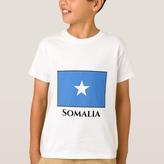 T-shirt Drapeau somalien (Devant)