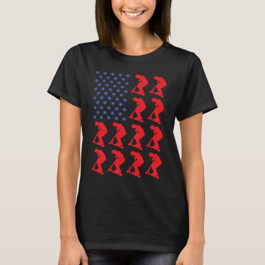 T-shirt Drapeau Sport Us Scooter 2 (Devant)