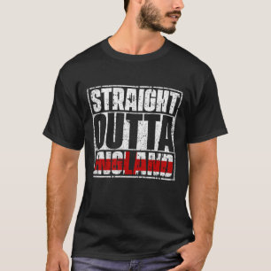 T-shirt Drapeau Stright Outta England