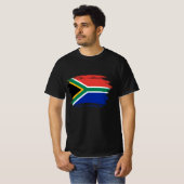 T-shirt drapeau sud-africain (Devant entier)