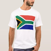 T-shirt drapeau sud-africain (Devant)