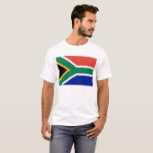 T-shirt drapeau sud-africain (Devant entier)