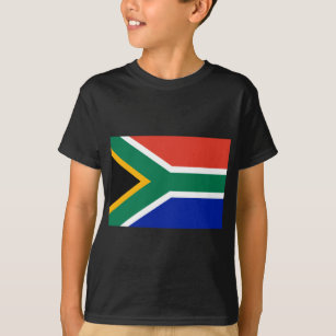 T-shirt drapeau sud-africain