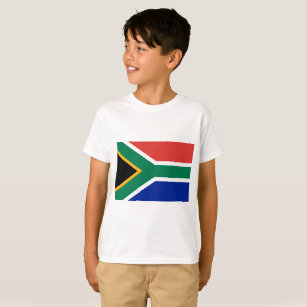T-shirt Drapeau sud-africain