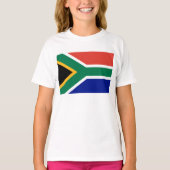 T-shirt drapeau sud-africain (Devant)
