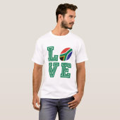 T-shirt Drapeau sud-africain (Devant entier)