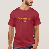 T-shirt Drapeau sud-africain, Drapeau sud-africain (Devant)