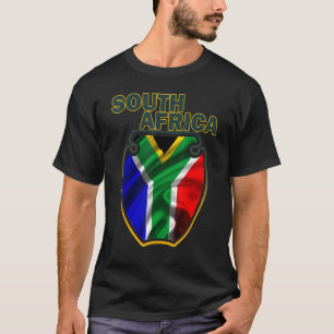 T-shirt drapeau sud-africain Pride