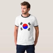 T-shirt Drapeau sud-coréen (Devant entier)