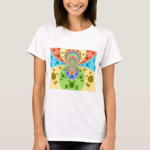 T-shirt Drapeau sud-coréen Inspiré Art Abstrait Impression