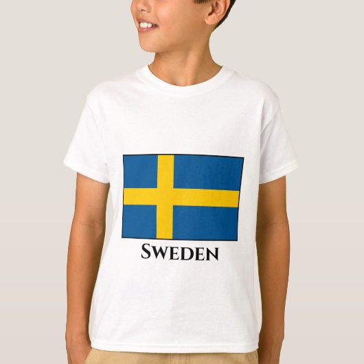 T-shirt Drapeau suédois (Devant)