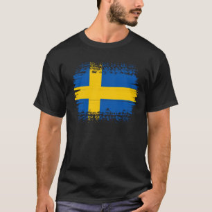 T-shirt Drapeau suédois