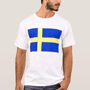 T-shirt Drapeau suédois