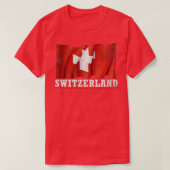 T-shirt Drapeau Suisse (Design devant)