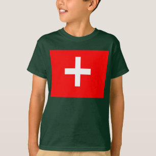 T-shirt Drapeau suisse