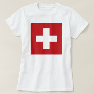 T-shirt Drapeau Suisse