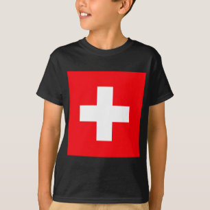 T-shirt Drapeau suisse