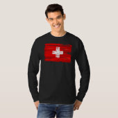 T-shirt Drapeau Suisse (Devant entier)