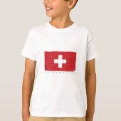 T-shirt Drapeau Suisse (Devant)