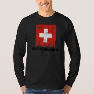 T-shirt Drapeau suisse Fierté Drapeau suisse