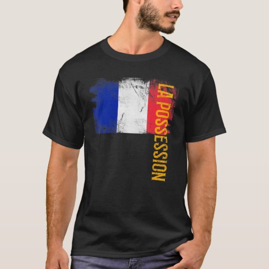 T-shirt Drapeau Syndical De La Possession Des Femmes Runio (Devant)