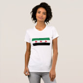 T-shirt Drapeau Syrie (Devant entier)