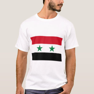 T-shirt Drapeau Syrie