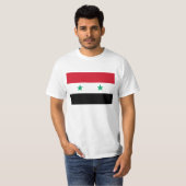 T-shirt Drapeau syrien (Devant entier)