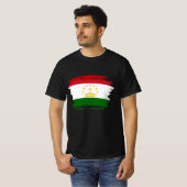 T-shirt Drapeau Tadjikistan (Devant entier)