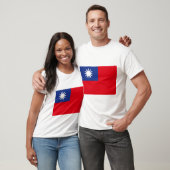 T-shirt Drapeau Taïwan (Unisexe)