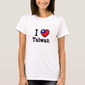 T-shirt Drapeau Taïwan (Devant)