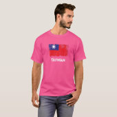 T-shirt Drapeau Taïwan (Devant entier)