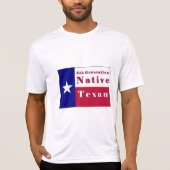 T-shirt Drapeau texan natif de 5e génération (Devant)