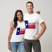 T-shirt Drapeau texan polonais (Unisexe)