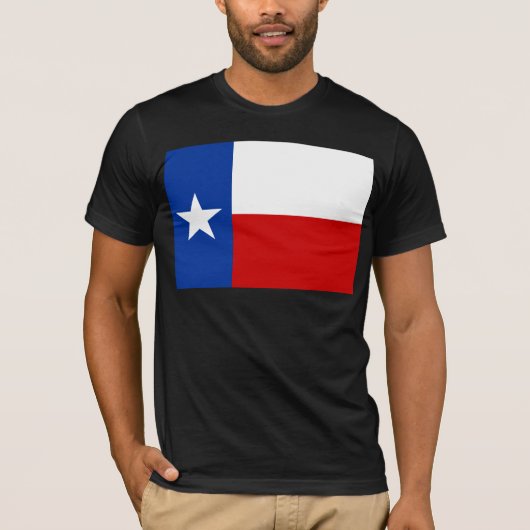 T-shirt drapeau texas (Devant)
