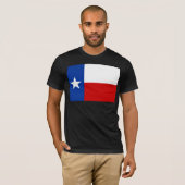 T-shirt drapeau texas (Devant entier)