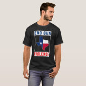 T-shirt Drapeau Texas (Devant entier)