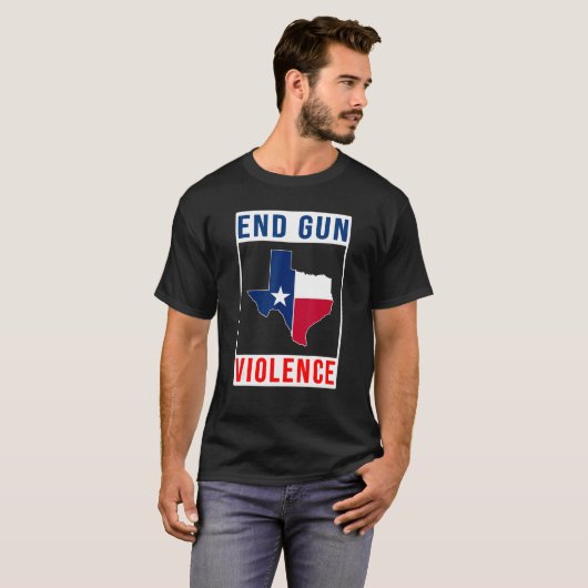 T-shirt Drapeau Texas (Devant entier)