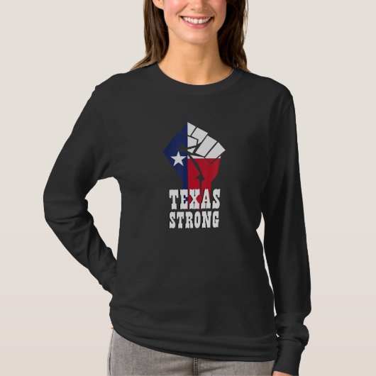 T-shirt Drapeau Texas Strong (Devant)