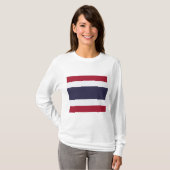 T-shirt Drapeau thaïlandais (Thaïlande) (Devant entier)