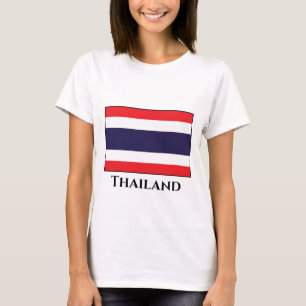 T-shirt Drapeau Thaïlande