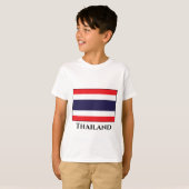 T-shirt Drapeau Thaïlande (Devant entier)