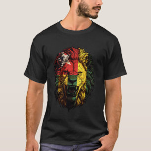 T-shirt Drapeau Togolais Lion Fier Lions Togo Portent