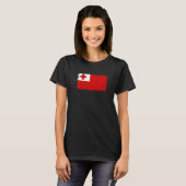 T-shirt Drapeau Tonga 1 (Devant entier)