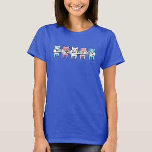 T-shirt Drapeau Transgenre Les droits de transgenre sont d