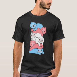 T-shirt Drapeau Transgenre Tête Transsexuelle Lgbtq Sloth